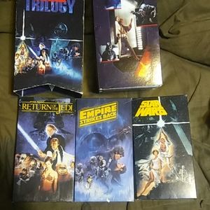 Star wars video vintage box set 3 collectors movie